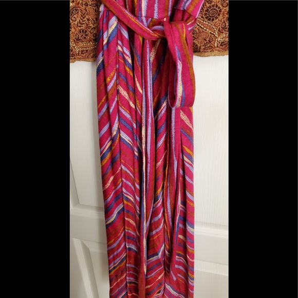 Vintage  1970s Miss O size 10 wine colored dress. 10. - Picture 3 of 10